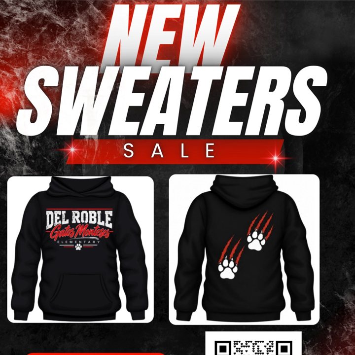 New Del Roble sweaters sale flyer