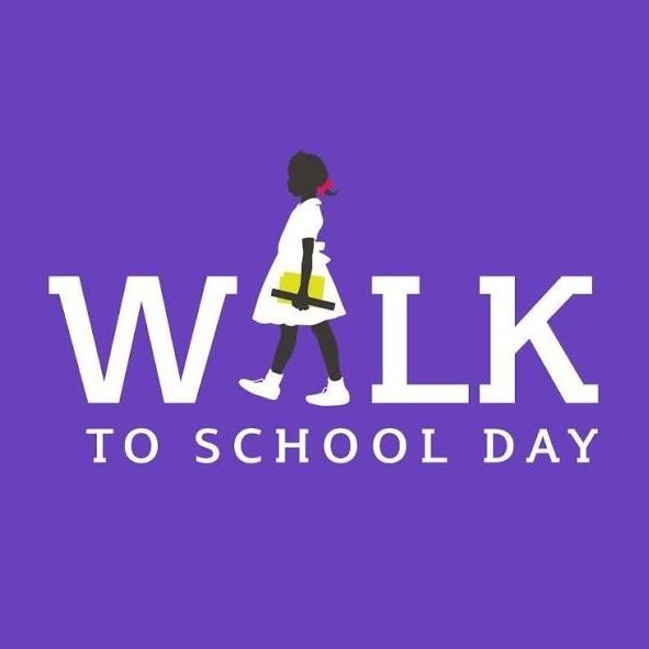 Walk to School Day graphic