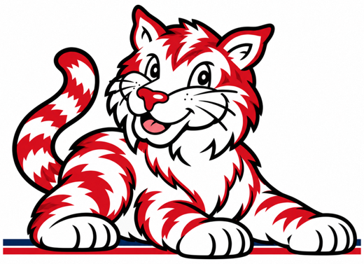 Del Roble wildcat mascot